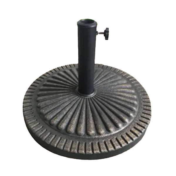 Canora Grey Saberio Metal Free Standing Umbrella Base Wayfair